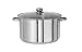 Innova Classicor Stainless-Steel 8-Quart Stockpot with Tempered Glass Lid