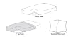 American Baby Company Percale 3 Piece Toddler Sheet Set, Celery