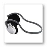 COBY CV-230 BLK  Neckband Digital Stereo HP w/Bonus Earphones & Carrying Case
