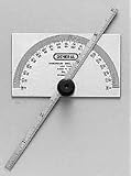 General #19 Plain Steel Protractor and Depth Gage
