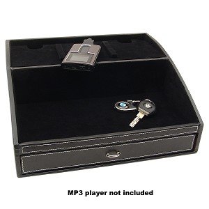 Gadget Smarts PBP500 Classic 4 Organizer & Charging Station w/Power Strip (Black) - Charge Electronics in One Spot!