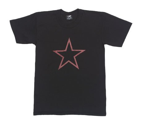 Red China Star Black T Shirt on Travel Gear Bag Travel Gear Bag Red China Star Black T Shirt