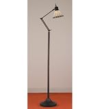 60H Prairie Mission Adjustable Floor Lamp