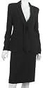 Valentino Women's Single-Button Skirt Suit, Black