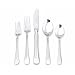 J.A. Henckels International Provence 45-Piece Stainless-Steel Flatware Set, Service for 8