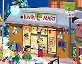 HAWTHORNE THE SIMPSONS CHRISTMAS VILLAGE "Kwik-E-Mart"