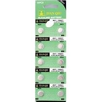 10 of AG11/362A/LR42 Alkailine Button Cell Watch Battery