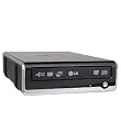 LG GSA E30L Super-Multi - Disk drive - DVD?RW (?R DL) / DVD-RAM - 18x/18x/12x - USB - external - black - LightScribe