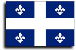 Quebec Flag 3x5 NEW 3 x 5 CANADIAN QUEBECOIS Banner