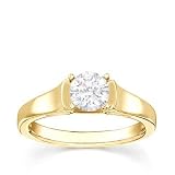 0.25 Carat VS2 - GIA Certified Diamond Solitaire Engagement Ring on 14k White Gold