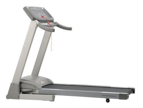 Tunturi T20 Treadmill - Dark/Light Grey, 185L x 88W x 140H Cm