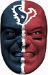 Houston Texans Fan Face - Football Sports Merchandise