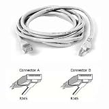 Belkin Cat-5e Snagless Patch Cable (White, 25 Feet)