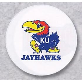 AutoCoaster ~ Kansas Jayhawks ~ Tile Drink Coaster for car cupholder ~ code 957 by AbsorbaStone