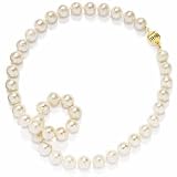 10-11mm Cultured Pearl Strand in 14kt Yellow Gold