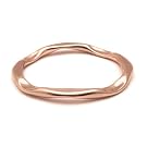 Rose Gold Wave Bracelet by Sibilia
