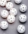 Cosom Bag of 50 White Plastic Whiffle Ball Golf Balls