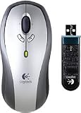 Logicool LX-7SV コードレスオプティカルマウス ライトシルバー (ロジクール)