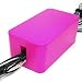 Cosmos Hot Pink household patch board/ac adapter/charger/usb hub/network hub/collect redundant cable Cable Box/Cable management box + Cosmos cable tie