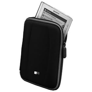 Sony Digital Reader Zipper EVA Case Pocket Edition - Black (PRSAZC3)