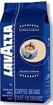 Lavazza Italian "Super Crema" Espresso Whole Beans (2.2 lb bag)