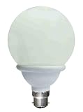 Memolux 2 Pack Low Energy Bulb 24W Globe BC (Colour Light Neutral White 4000 Kelvins)