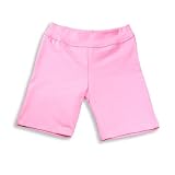 Private Label - Infant Girl Capri Length Longer Bike Shorts, Pink