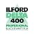 Ilford Delta 400 B&W film, 120, multipack [Camera]12 exp on 6x6 camera