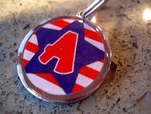 Pet ID Tag - Patriotic Star