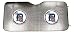 DETROIT TIGERS MLB Baseball Reflective Auto CAR SUNSHADE Sun Shade