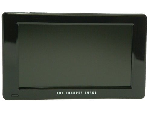 Sharper Image TSI-LCD85PT 8.5-inch Widescreen Portable LCD TV with Built-In ATSC Tuner - Black