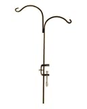 Hookery ADRD36 Double Deck Hanger Adjustable with Clamp, Black