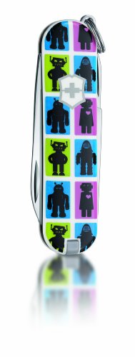 Victorinox Classic, Taschen-Manik&uuml;re Limited Edition 2011, chanting robots, 0.6223.L1107 Preisvergleich