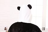KSJK Unisex Adult Super Cute Animal Panda Cosplay Costume Onepiece Dress