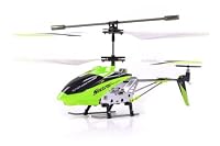 Syma S107G 3 Channel RC Radio Remote Control Helicopter with Gyro - Green from Syma