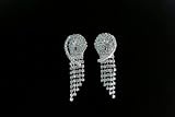 Clip on Diamante Crystal Earrings