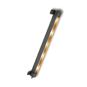 Westek SL10LB 10-Inch Plug-In Incandescent Strip Light, Black