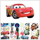 Cars 2 World Grand Prix Finn McMissile Mega Decal Pack - Includes 1 Giant Finn McMissile Decal (6 Pieces) and 25 Wall Decals