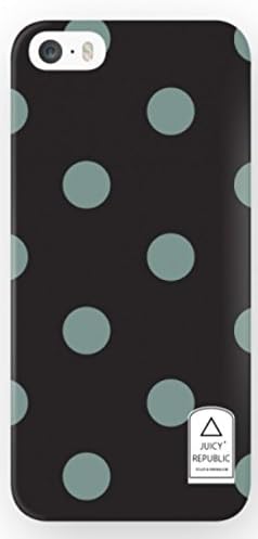 Juicy Republic - iPhone 5 / 5s Case - Mint Big Dots - Made in KOREA - Retail Packaging