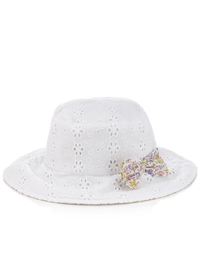 Accessorize Girls Ditsy Broiderie Hat