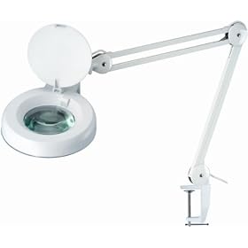 5-Diopter Fluorescent Magnifying Lamp - Easy-adjust Arm