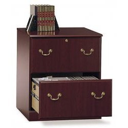 Bush Executive Lateral File - Saratoga (Harvest Cherry) (30.5