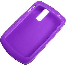 Silicone Skin Case Cover for BlackBerry Curve 8350i 8350, Purple Silicone Skin Case Cover for BlackBerry Curve 8350i 8350, Purple
