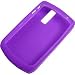Silicone Skin Case Cover for BlackBerry Curve 8350i 8350, Purple