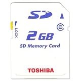Toshiba 2GB High Speed Class 6 Secure Digital Memory Card