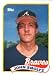 1989 Topps John Smoltz Rookie Baseball Card #382 - Shipped In Protective Display Case!