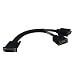 (Price/Piece)CablesToBuy™ DVI 24+5 Male to 2 x VGA Female splitter