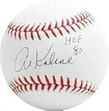 Al Kaline Autographed Baseball with HOF 80 Inscription