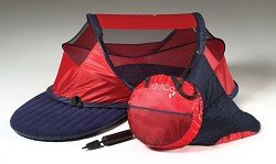 Childrens Toyshop  Toys : PeaPod Indoor/Outdoor Small Travel Bed - Red