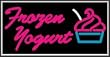Frozen Yogurt Lightbox Sign